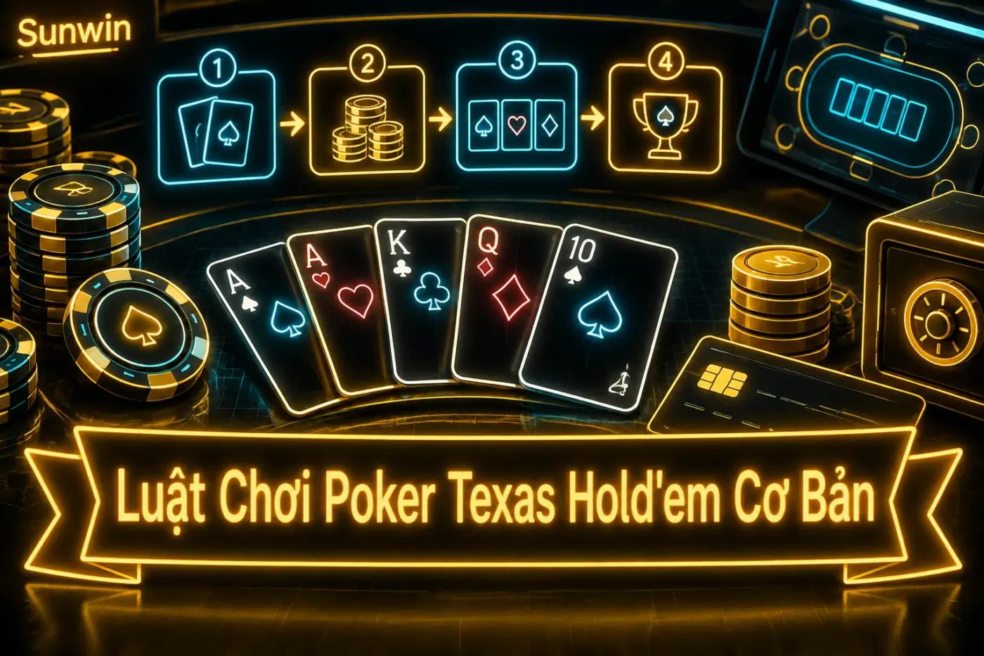 Texas Hold'em là biến thể phổ biến nhất của poker và cũng là biến thể dễ tiếp cận nhất cho người mới - poker online